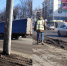 В сквере Комсомольцев в Орле выравнивают грунт перед озеленением - Орловский Вестник