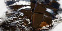 В Орловском МО от воды освободился мост в деревне Гать - OrelTimes.Ru