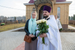 В Лазареву субботу митрополит Орловский и Болховский Тихон совершил Божественную литургию и возглавил престольное торжество в храме в честь воскрешения праведного Лазаря Четверодневного на Пашковском кладбище. 4 апреля 2026 года, Орловский муниципальный округ.