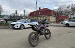 В Орле после аварии госпитализировали питбайкера