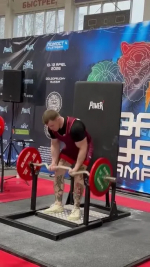 Орловец одержал победу на чемпионате Европы по пауэрлифтингу