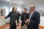 В Орловском краеведческом музее открылась выставка «Под одним небом»