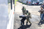 Воспитанники трех орловских воскресных школ стали свидетелями тактико-специальных учений СОБРа, 25 мая 2026 года, г.Орел