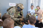 Воспитанники трех орловских воскресных школ стали свидетелями тактико-специальных учений СОБРа, 25 мая 2026 года, г.Орел