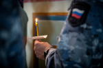В день памяти святого великомученика Феодора Стратилата, Небесного покровителя сотрудников Федеральной службы судебных приставов, митрополит Орловский и Болховский Тихон возглавил торжественный молебен в Ахтырском кафедральном соборе города Орла, 21 июня 2026 года.