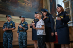 В день памяти святого великомученика Феодора Стратилата, Небесного покровителя сотрудников Федеральной службы судебных приставов, митрополит Орловский и Болховский Тихон возглавил торжественный молебен в Ахтырском кафедральном соборе города Орла, 21 июня 2026 года.
