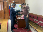 Ливенский герой Валентин Дорофеев получил медаль Жукова