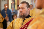 В канун Недели 5-й по Пятидесятнице, митрополит Орловский и Болховский Тихон совершил всенощное бдение в храме Казанской иконы Божией Матери города Орла. 4 июля 2026 года.