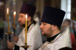 В канун Рождества честно́го славного Пророка, Предтечи и Крестителя Господня Иоанна, митрополит Орловский и Болховский Тихон совершил всенощное бдение в Иоанно-Крестительском храме города Орла. 06 июля 2026 г.