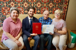 100 лет мужества: ветерана Великой Отечественной войны Анатолия Андреевича Рыбина поздравили с вековым юбилеем