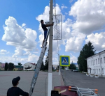 В Кромах установили новые видеокамеры