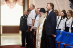 Митрополит Орловский и Болховский Тихон принял участие в церемонии вручения дипломов выпускникам Орловского юридического института МВД России, 31 июля 2026 года, г.Орел