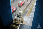 В Орле прошли соревнования по пожарно-спасательному спорту