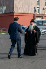 Митрополит Орловский и Болховский Тихон принял участие в торжественном мероприятии в честь Дня Государственного флага России, 22 августа 2026 года, г.Орел