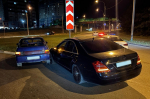 На кольце Раздольной ВАЗ протаранил Mercedes-Benz
