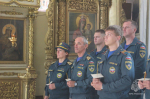 Орловские сотрудники МЧС России приняли участие в благодарственном молебне в честь иконы Божьей Матери «Неопалимая Купина»