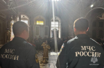 Орловские сотрудники МЧС России приняли участие в благодарственном молебне в честь иконы Божьей Матери «Неопалимая Купина»