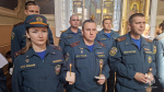 Орловские сотрудники МЧС России приняли участие в благодарственном молебне в честь иконы Божьей Матери «Неопалимая Купина»