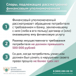 Возник спор с банком? Урегулировать ситуацию в досудебном порядке поможет финансовый уполномоченный