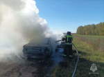 За сутки подтвердились 8 термоточек и потушили 2 автомобиля