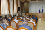 Председатель отдела по тюремному служению иерей Владимир Наумов рассказал сотрудникам УФСИН по Орловской области о правовых основах свободы вероисповедания, 5 октября 2026 года, г.Орел