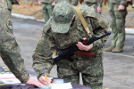 Митрополит Орловский и Болховский Тихон благословил добровольцев подразделения «БАРС-Орёл», выполняющего задачи по охране воздушного пространства Орловской области. 16 октября 2026 года, г.Орел