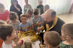 Настоятель храма иконы Божией Матери «Знамение» Курская-Коренная города Орла посетил детский сад №22, 19 октября 2026 года