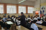 Благочинный храмов Центрального округа протоиерей Василий Иванов посетил студентов Орловского лицея №21, 23 октября 2026 года
