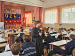 Благочинный храмов Центрального округа протоиерей Василий Иванов посетил студентов Орловского лицея №21, 23 октября 2026 года